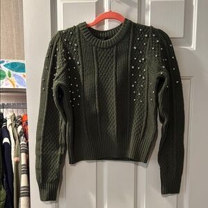 Olive Gem Pullover